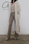 RUI Crochet Low Heels RSS22SH01 Grey